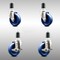 Service Caster 4 Inch 316SS Solid Poly Swivel 1-5/8 Inch Expanding Stem Caster Brake SCC, 2PK SCC-SS316EX20S414-SPUS-2-TLB-2-158 - alternate 1
